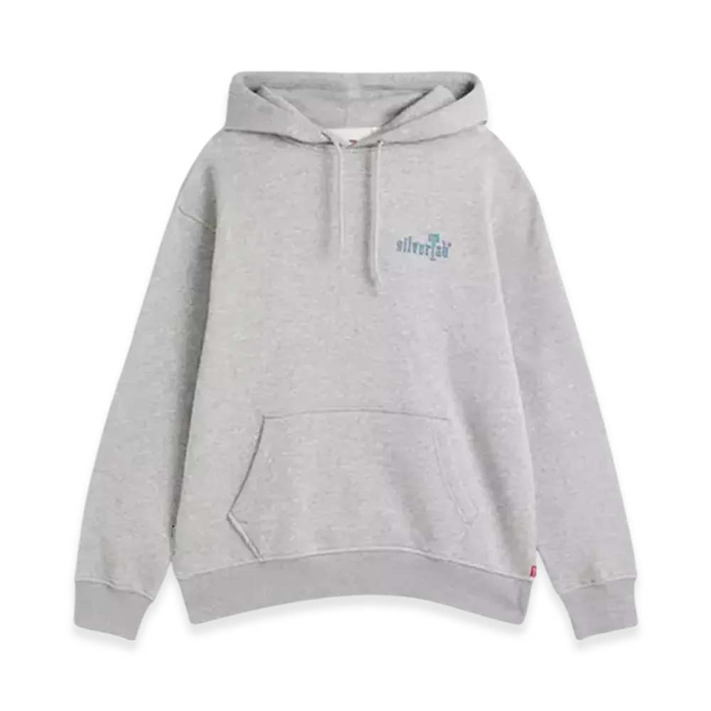 Levi's SilverTab Relaxed Graphic Hoodie "Grey"