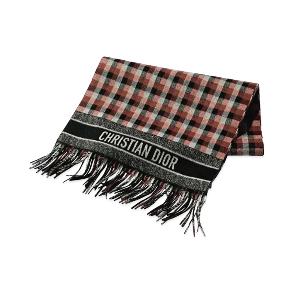 Dior Logo Check Stall "Brown”"