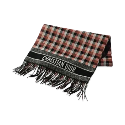 Dior Logo Check Stall "Brown”"