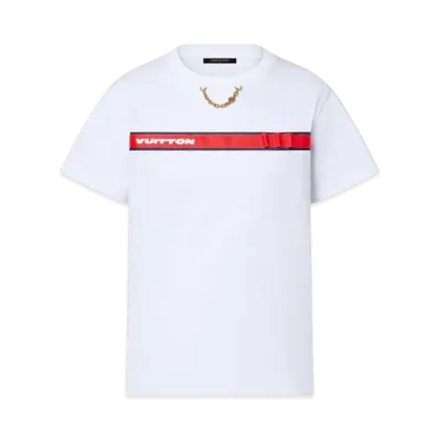 Louis Vuitton Vuitton Strap T-shirt "Blanc"
