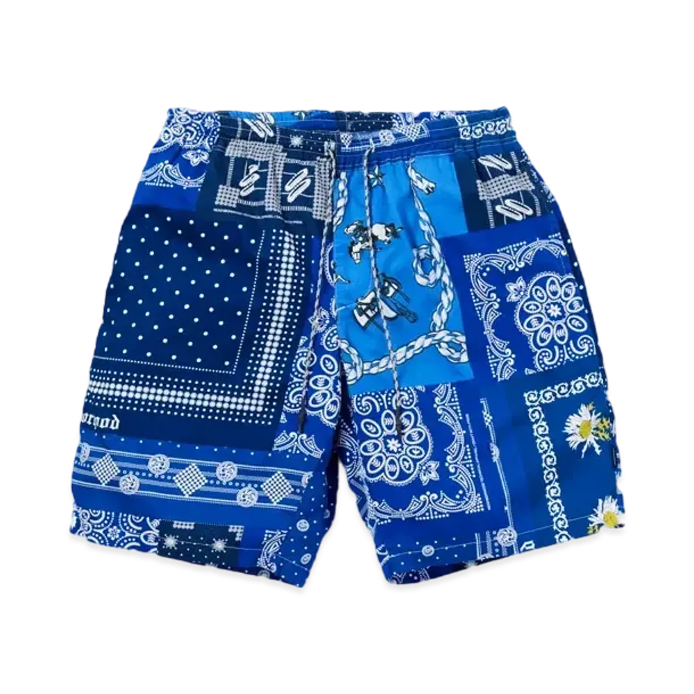 NEIGHBORHOOD BANDANA / C-ST "Navy"