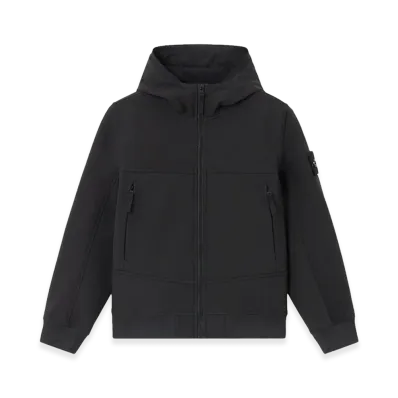 Stone Island Kids Coats "Black"