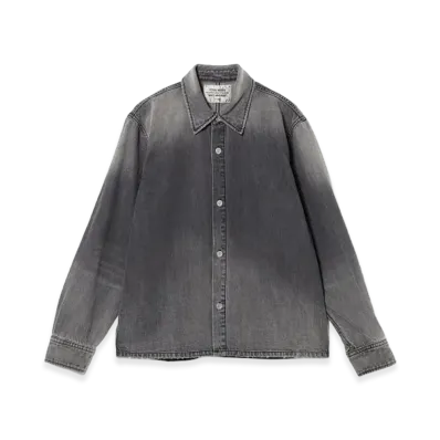 BEAMS FUTURE ARCHIVE / Fade Denim Shirts "Black"