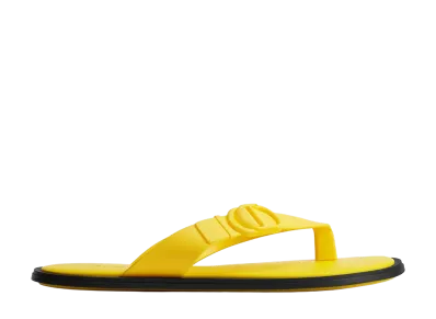 Dior Rivage Thong Sandal Rubber "Yellow"