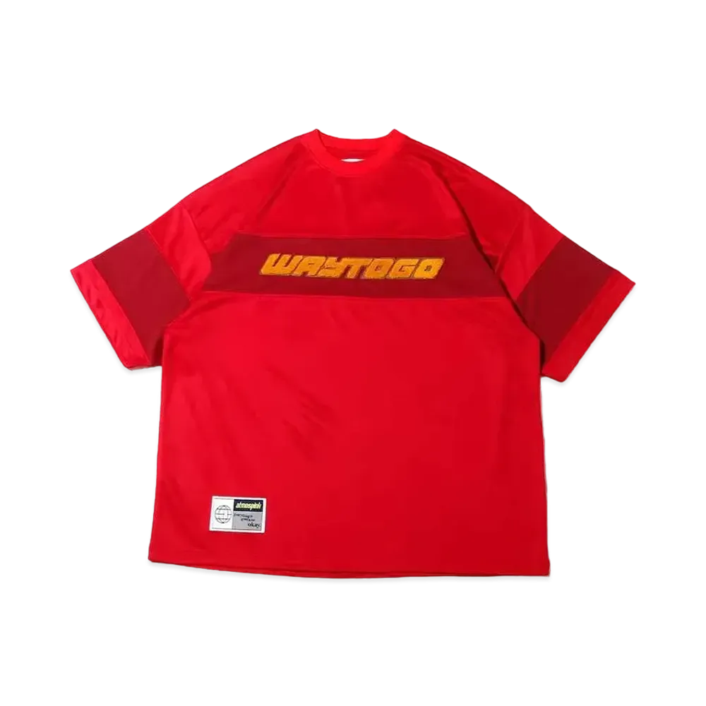 atmos pink Sporty Tops "Red"