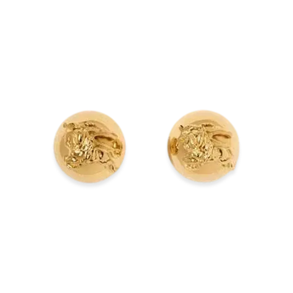 Burberry EKD Sphere Stud Earrings "Gold"