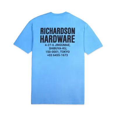 Richardson HARDWARE TOKYO T-SHIRT "Blue"