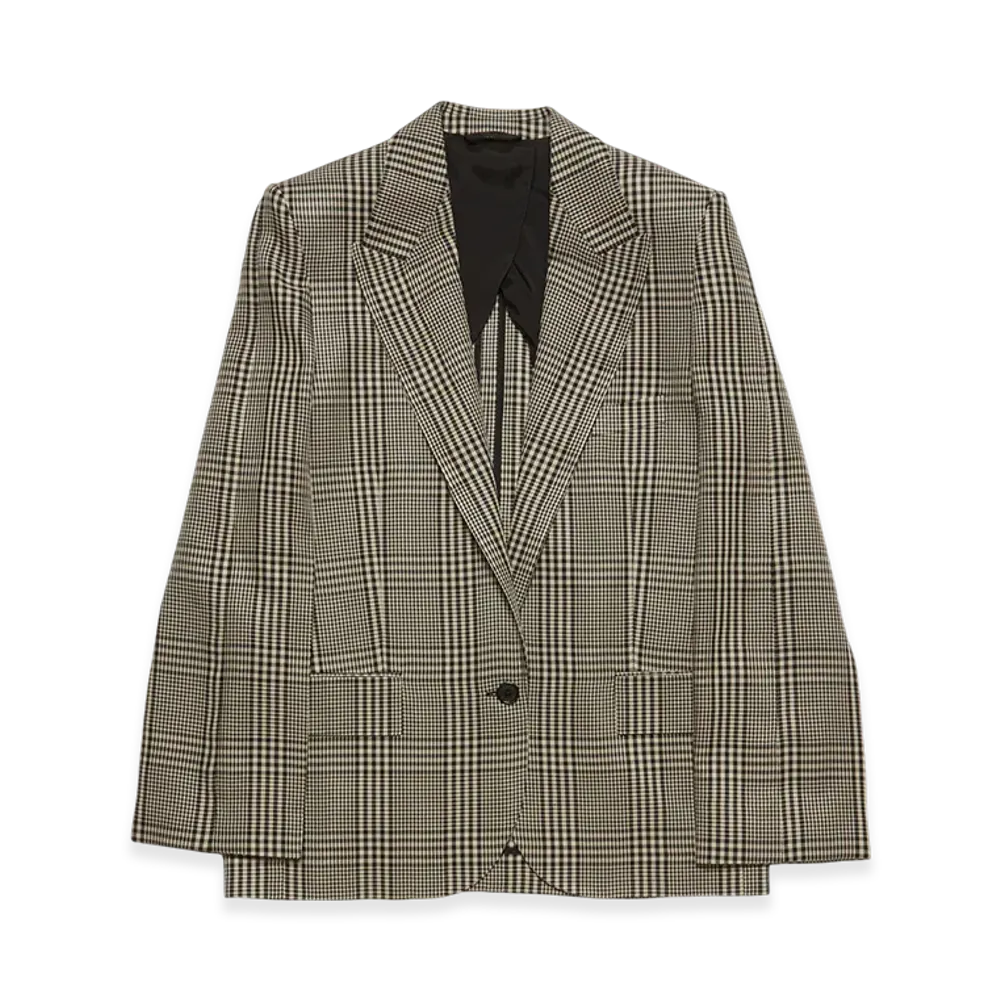 Acne Studios Single Breasted Jacket Regular Fit "Multi/Brown"