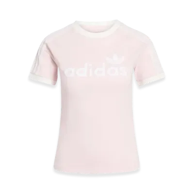 adidas Women's Linear Cali Graphic T-Shirt "Pink"