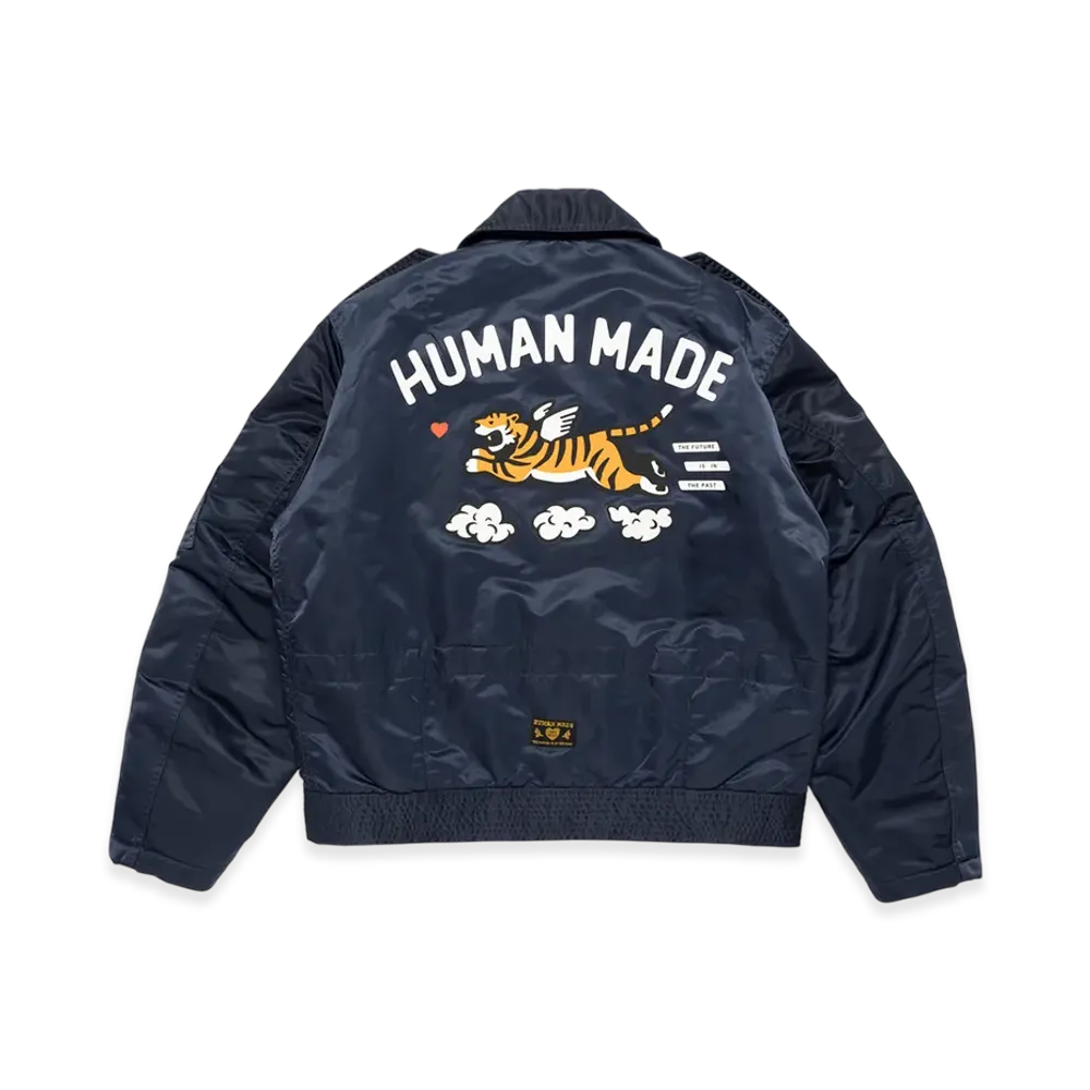 HUMAN MADE Flight Jacket "Navy"