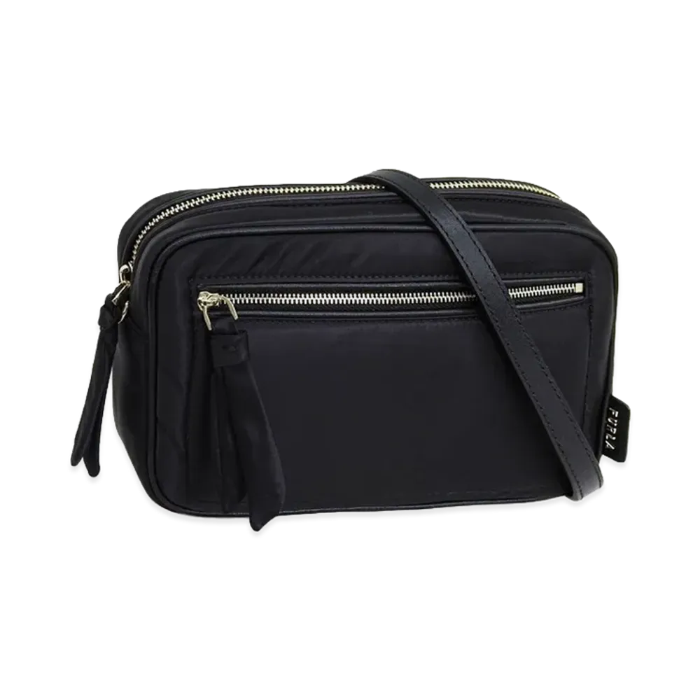 FURLA Gaia S Camera Case "Black"