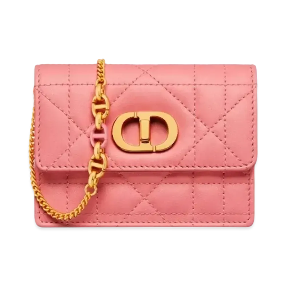 Dior Miss Caro Micro Bag Macro Cannage Lambskin "Light Pink"