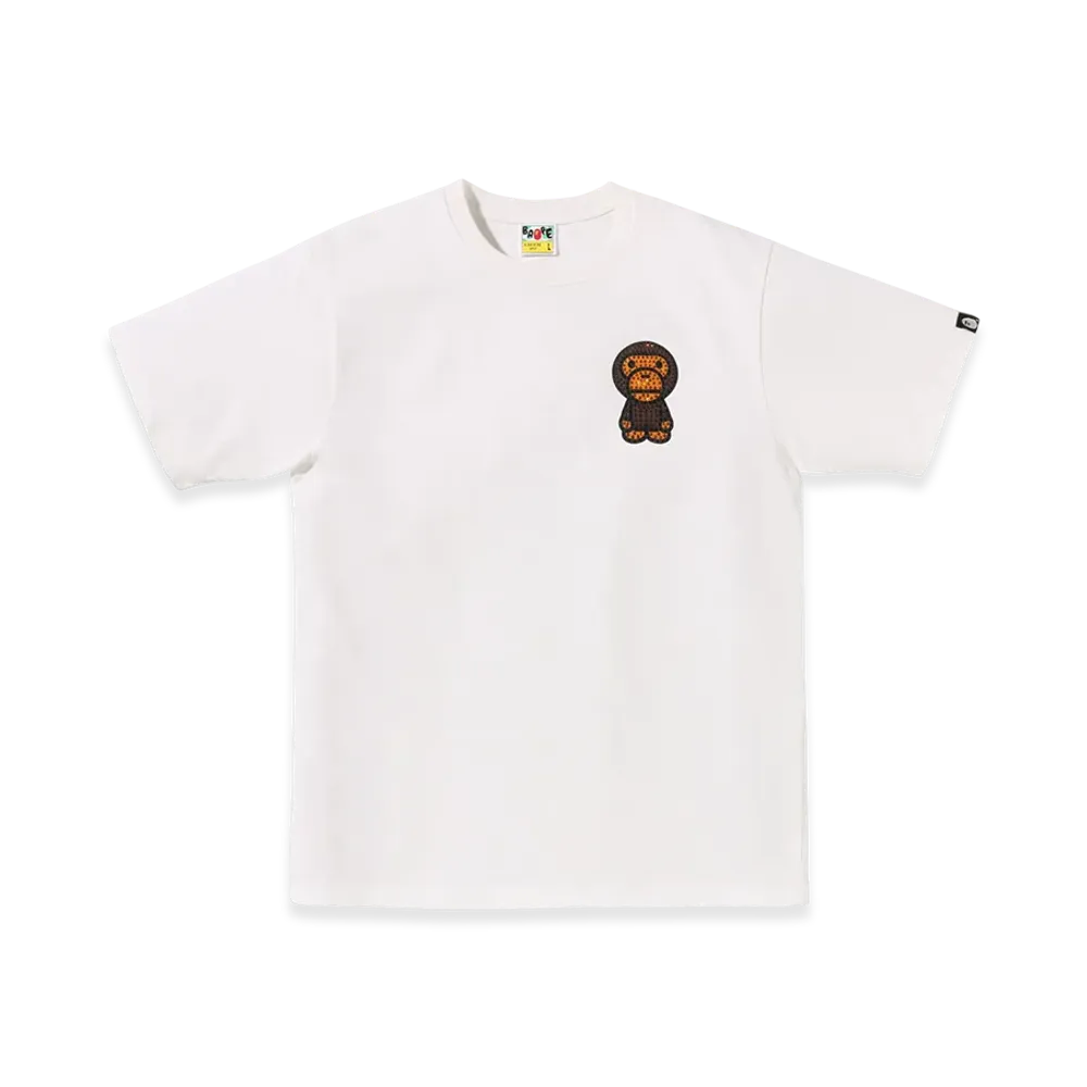 A BATHING APE x Swarovski Baby Milo Tee "White"