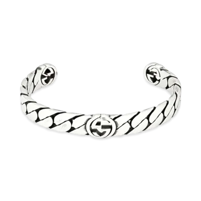 GUCCI Wide Interlocking G Bracelet