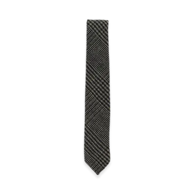 Hender Scheme Tweed Necktie "Black"