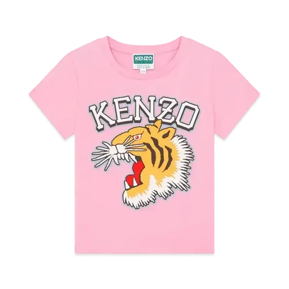 KENZO Short Sleeve T-shirt "Rose"