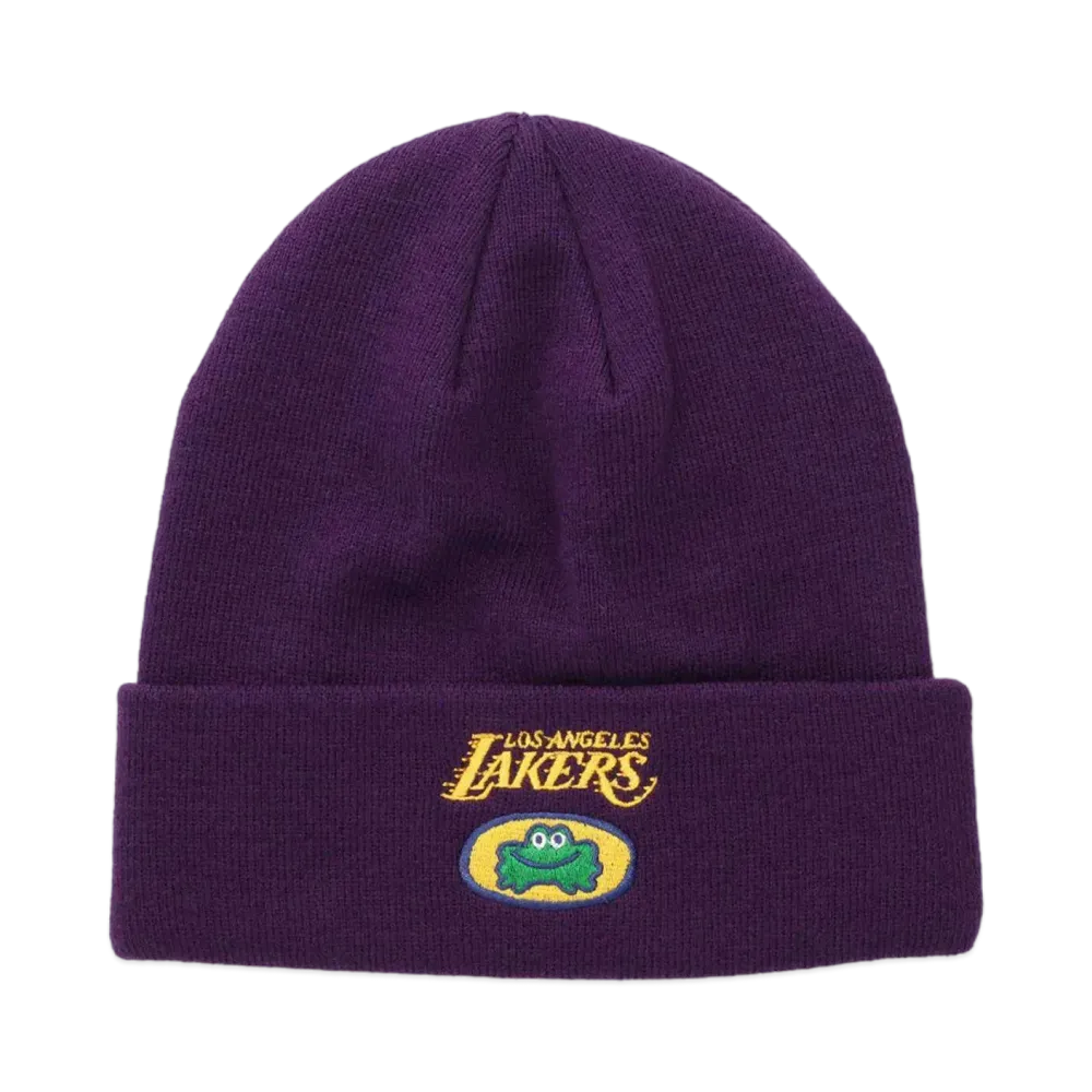 WIND AND SEA x NBA CHAMPIONS x PARAPPA THE RAPPER Knit Cap Lakers "Purple"