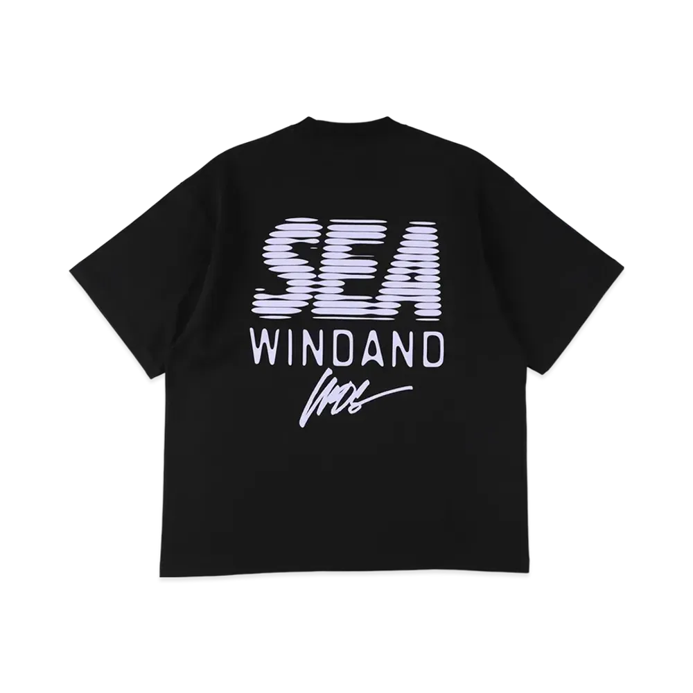 WIND AND SEA Line Halftone Sea S/S Tee "Black"
