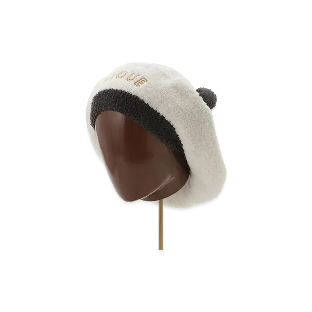 GELATO PIQUE x Homme Baby Moco Panda Water Absorbing Hair Cap "Cream"