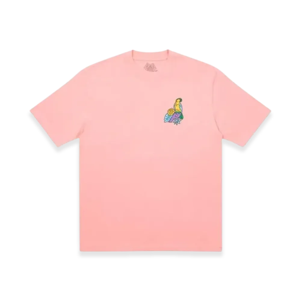 PALACE Parrot Palace-3 T-Shirt "Pink"