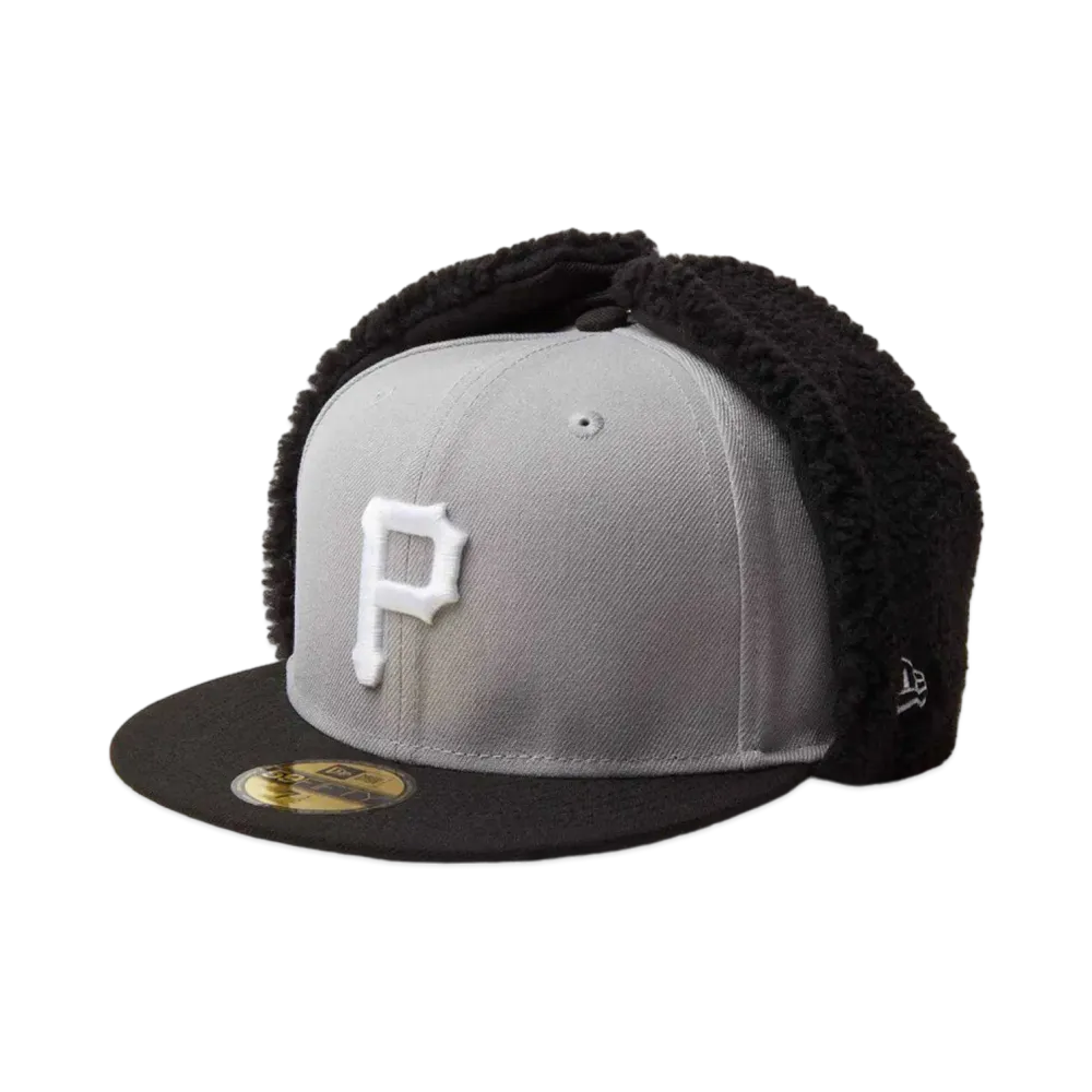 NEW ERA 59Fifty Dog Ear Pittsburgh Pirates "Grey/Black"