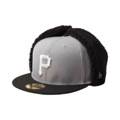 NEW ERA 59Fifty Dog Ear Pittsburgh Pirates "Grey/Black"