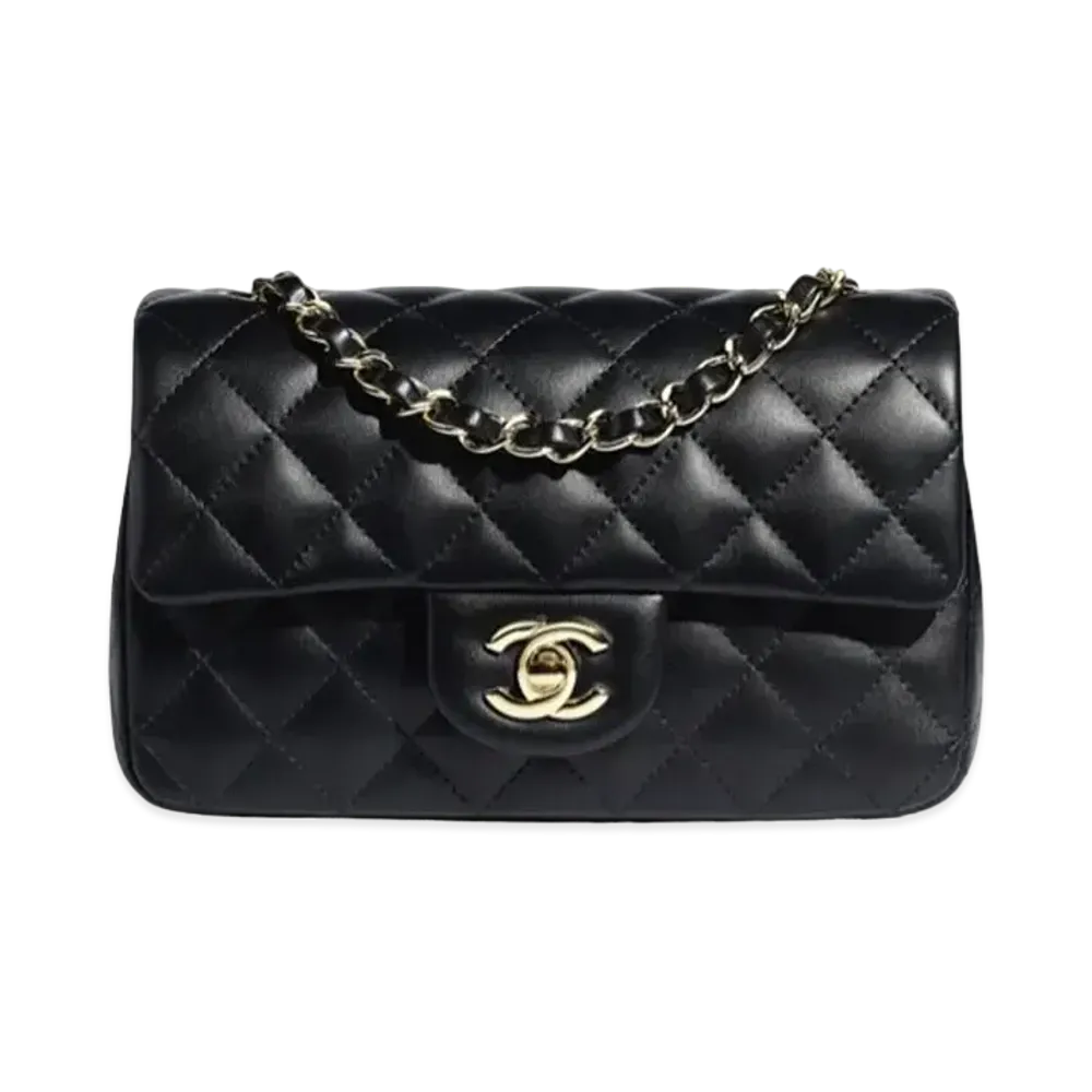 CHANEL Classic Hand Bag Lambskin "Black"