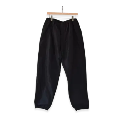 COMOLI Cotton Silk Training Pants "Black"