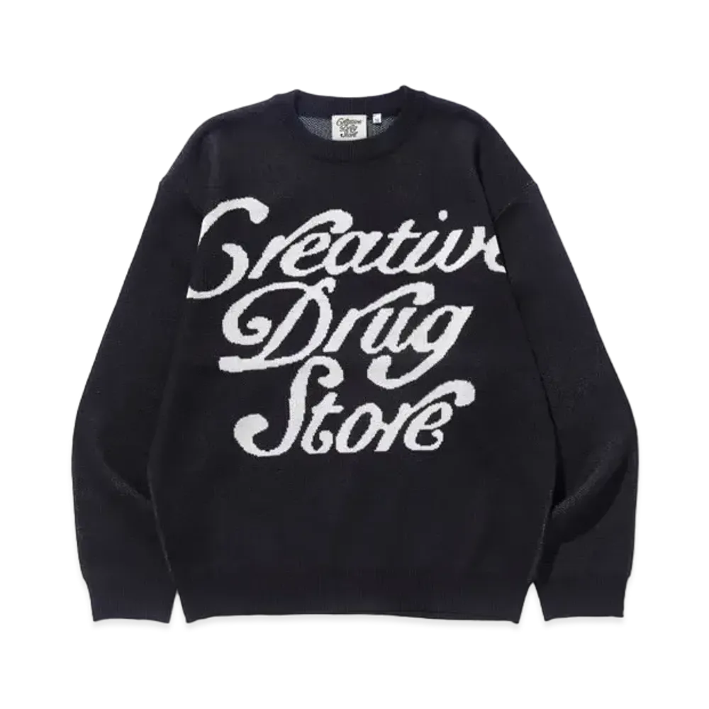 creative drug store CDS x VERDY Knit "Black"