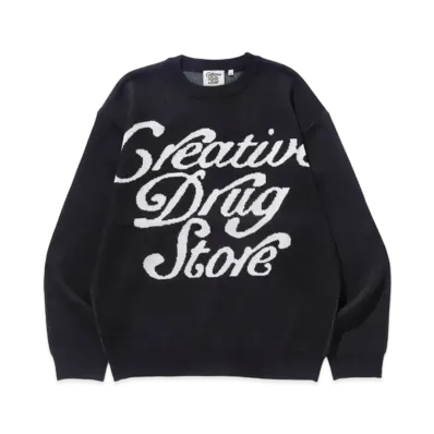 creative drug store CDS x VERDY Knit "Black"