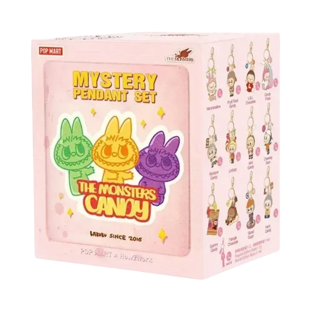 POP MART LABUBU The Monsters Candy Series Mystery Pendant Set [Piece]