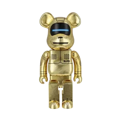 Bearbrick SORAYAMA × BABY MILO(R) 1000% GOLD