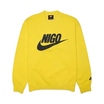 NIGO x Nike NRG Crew Fleece "Yellow"(NIGO)