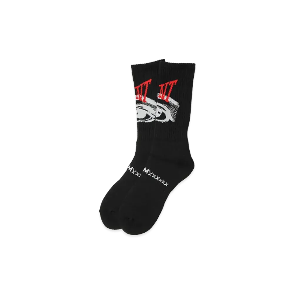 SAINT Mxxxxxx Socks/Eye "Black"