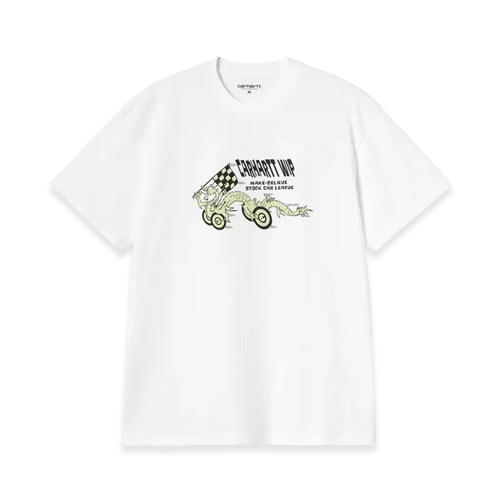 Carhartt WIP S/S Make Believe League T-Shirt "White"