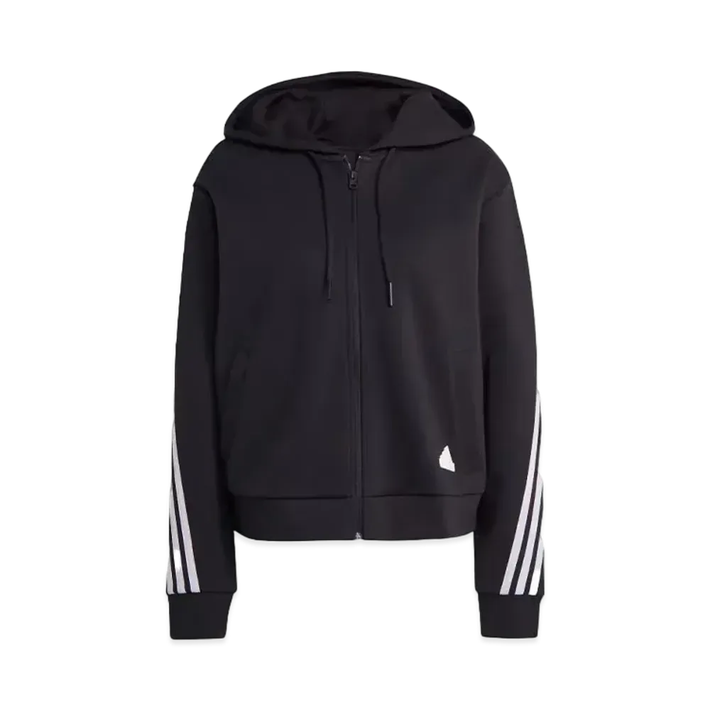 adidas Future Icon Three Stripes Full Zip Parka "Black"