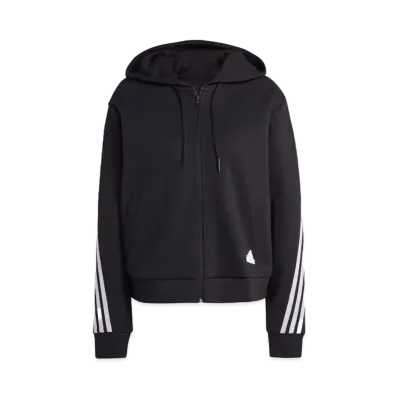 adidas Future Icon Three Stripes Full Zip Parka "Black"