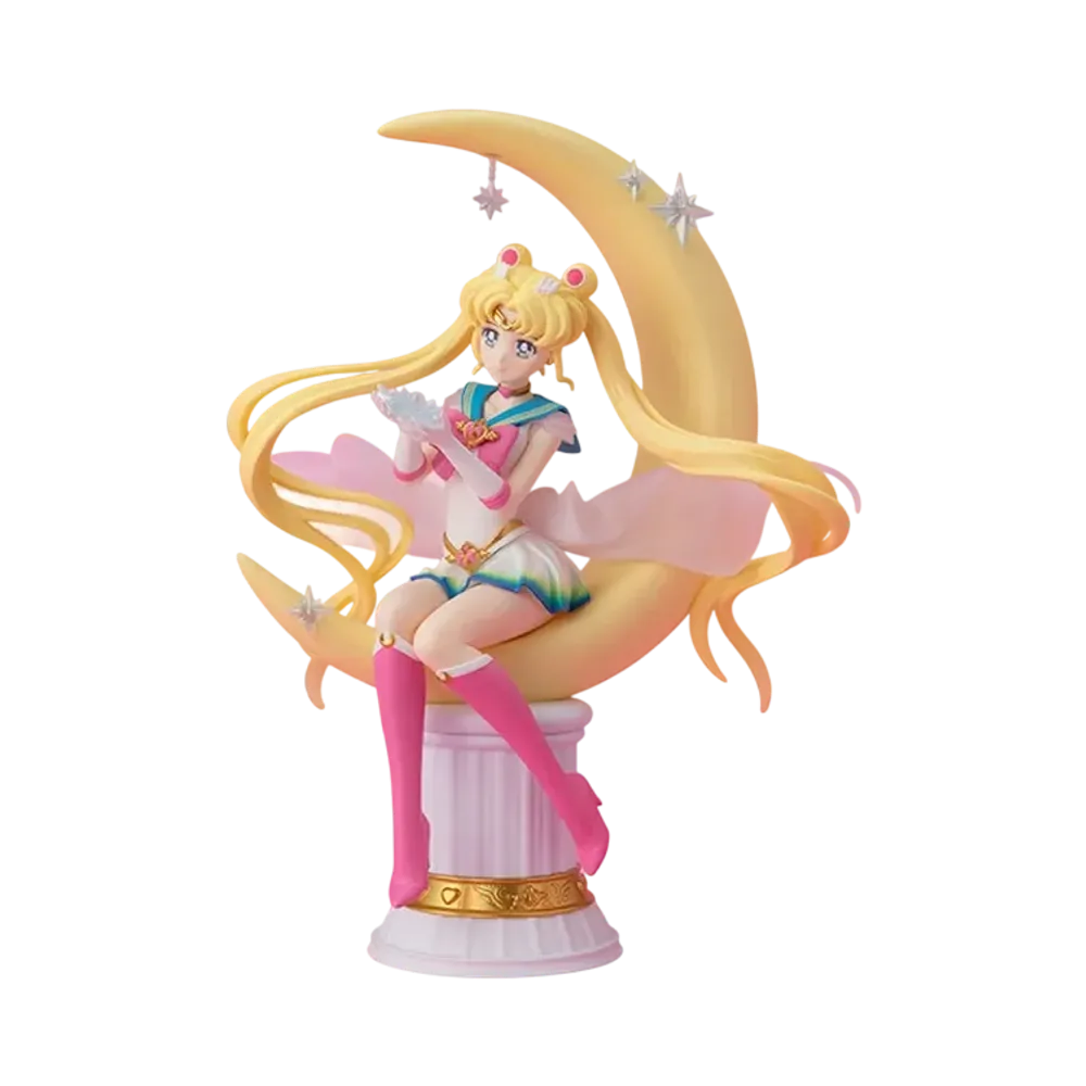 BANDAI "Figuarts Zero chouette" -Sailor Moon series- Super Sailor Moon -Bright Moon & Legendary Silver Crystal-[Special Color Edition]