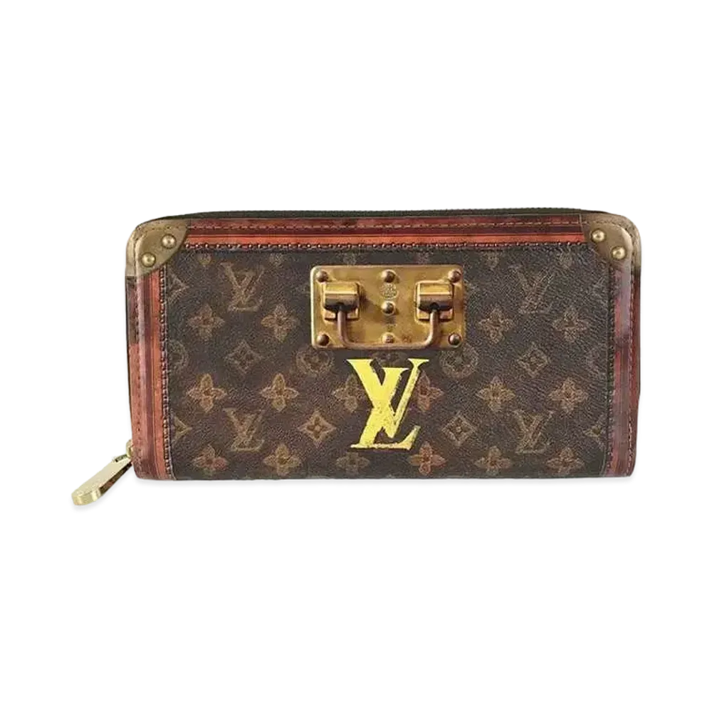 Louis Vuitton Transformed Monogram Zippy Wallet Trunk Time