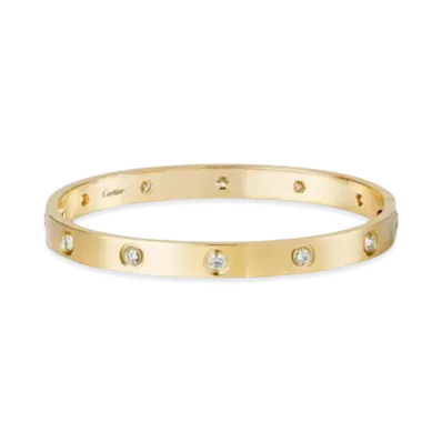 Cartier Love Bracelet, 10 Diamonds