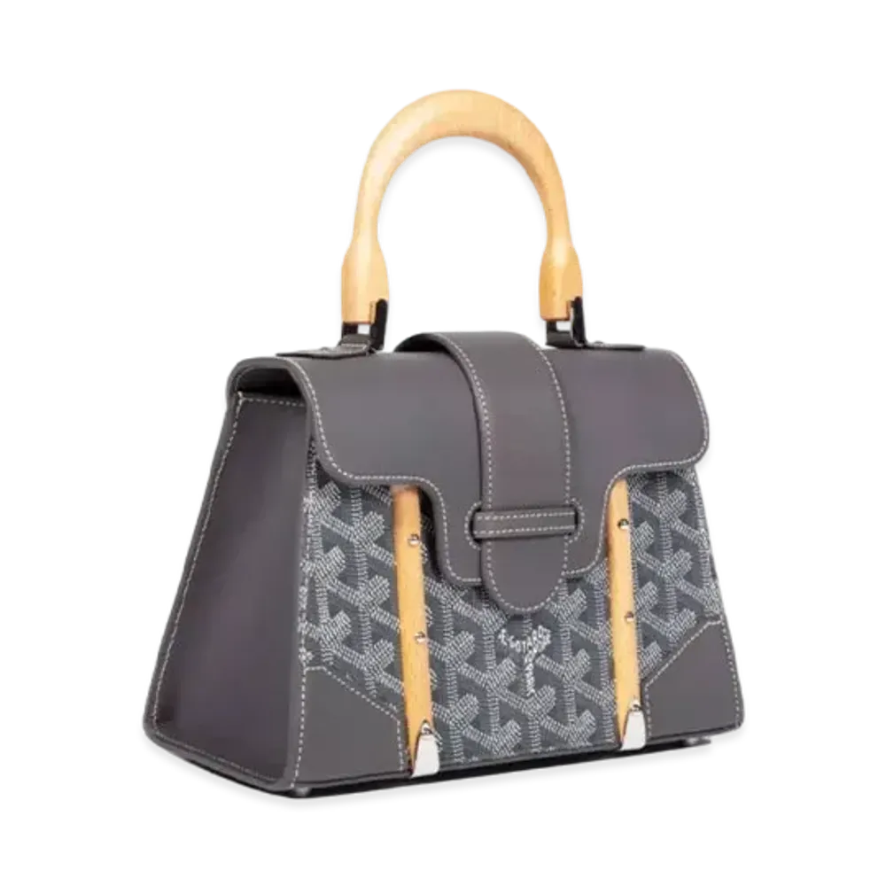 Goyard Saigon Structure Mini Bag "Gray"