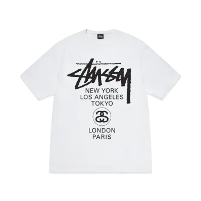 Stussy World Tour Tee "White" (24SS)