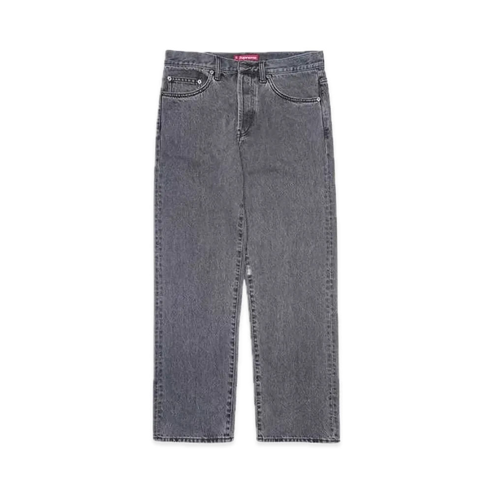 シュプリーム レギュラー ジーンズ "ブラック"(24SS)