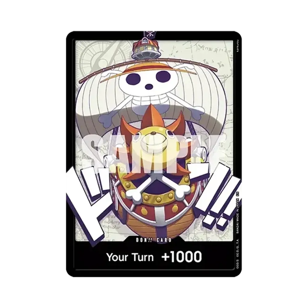 ドン!!カード (サウザンド・サニー号) :未開封 10枚セット
