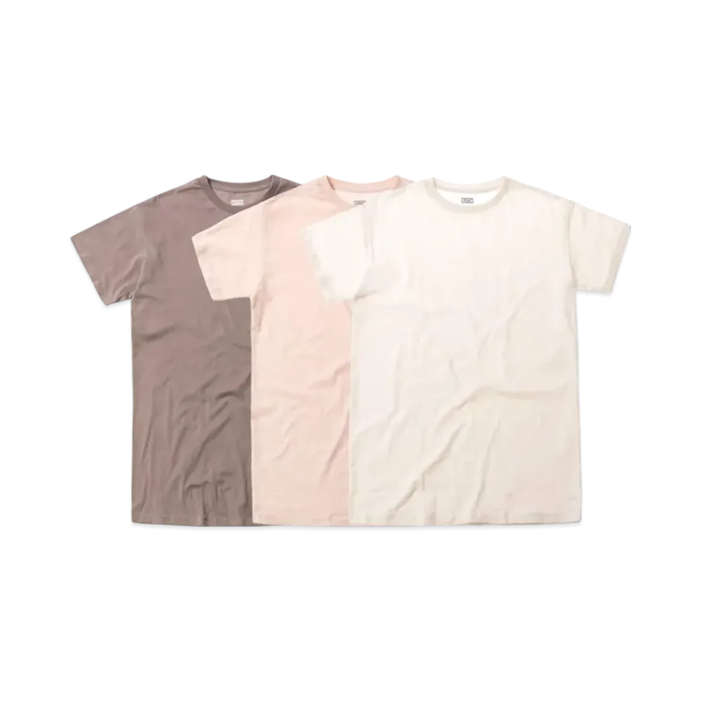 Kith S/S T-Shirt Classics Undershirt 3 Pack "Pink"