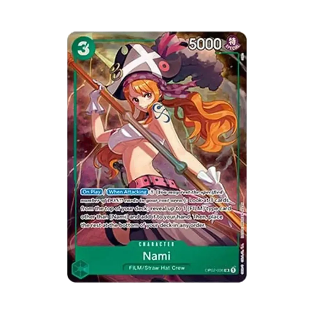 ナミ SR-P [OP02-036] (ブースターパック頂上決戦)通販・買取・相場