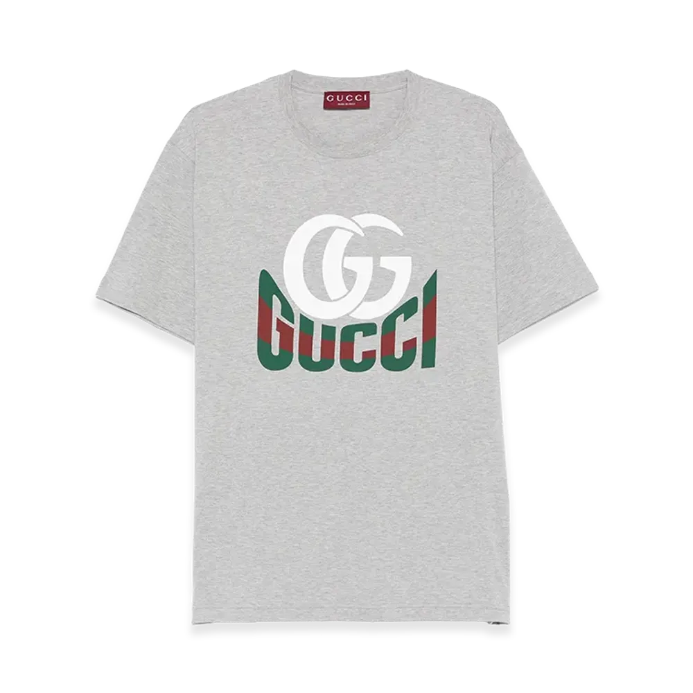 GUCCI T-Shirt "Grey Melange"