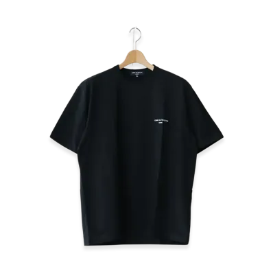 COMME des GARCONS HOMME Logo Print Short Sleeve T-shirt "Black"