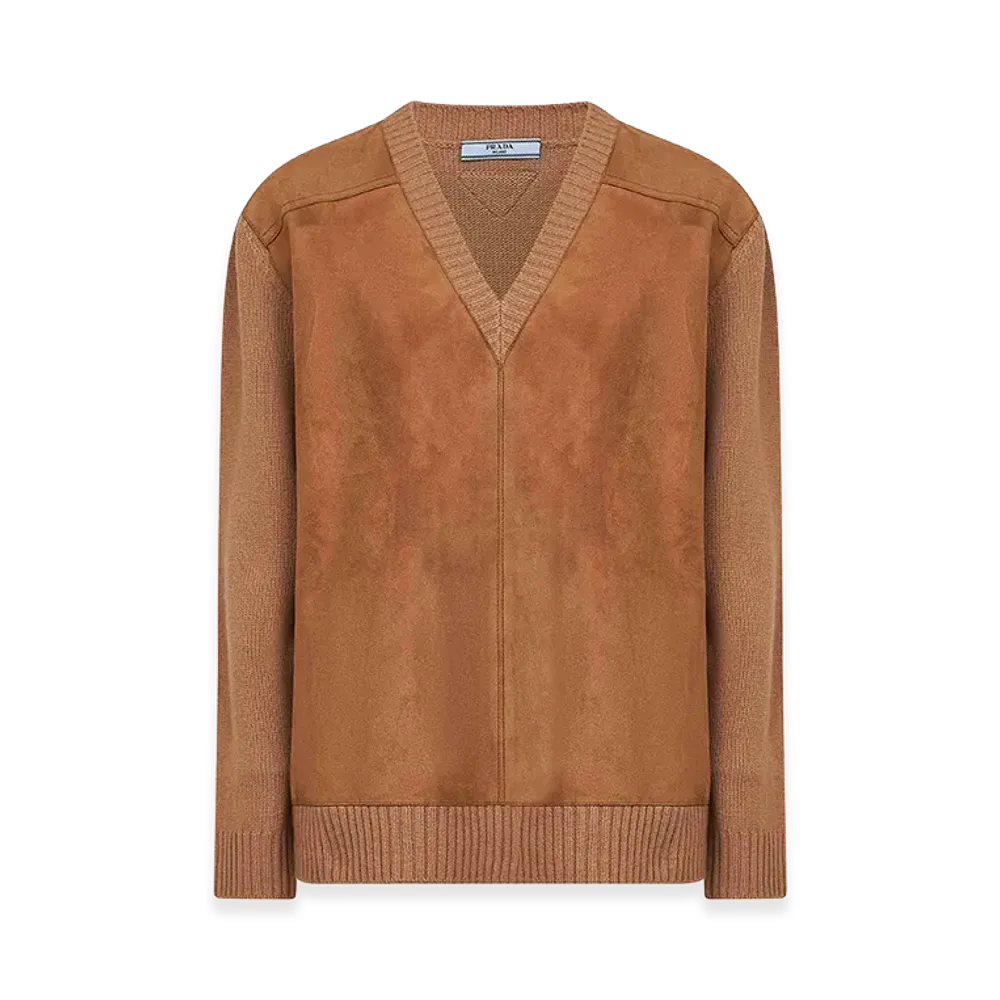 PRADA Women's Sweaters "Camel"