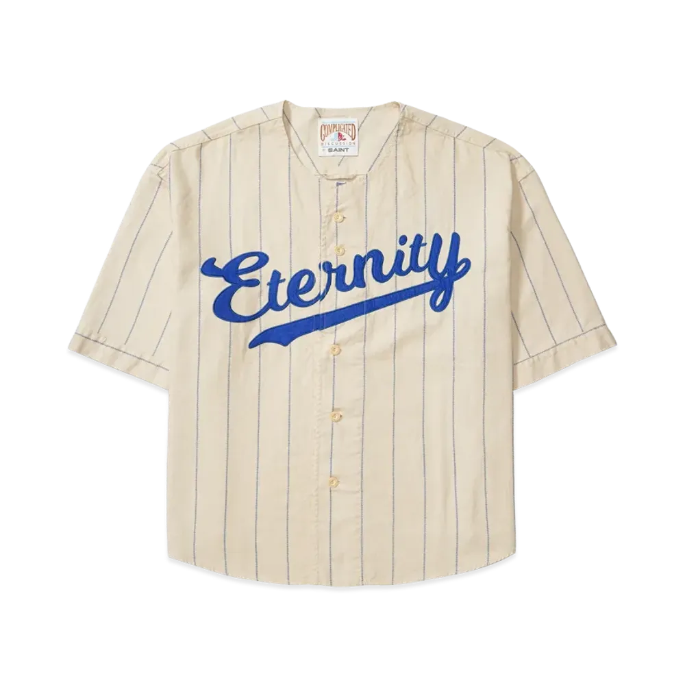 Saint Mxxxxxx Baseball Shrt Eternity "White"